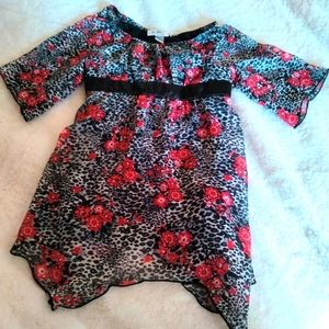 🍬4/$10 Amy Byer Girls Bell Sleeved Dress